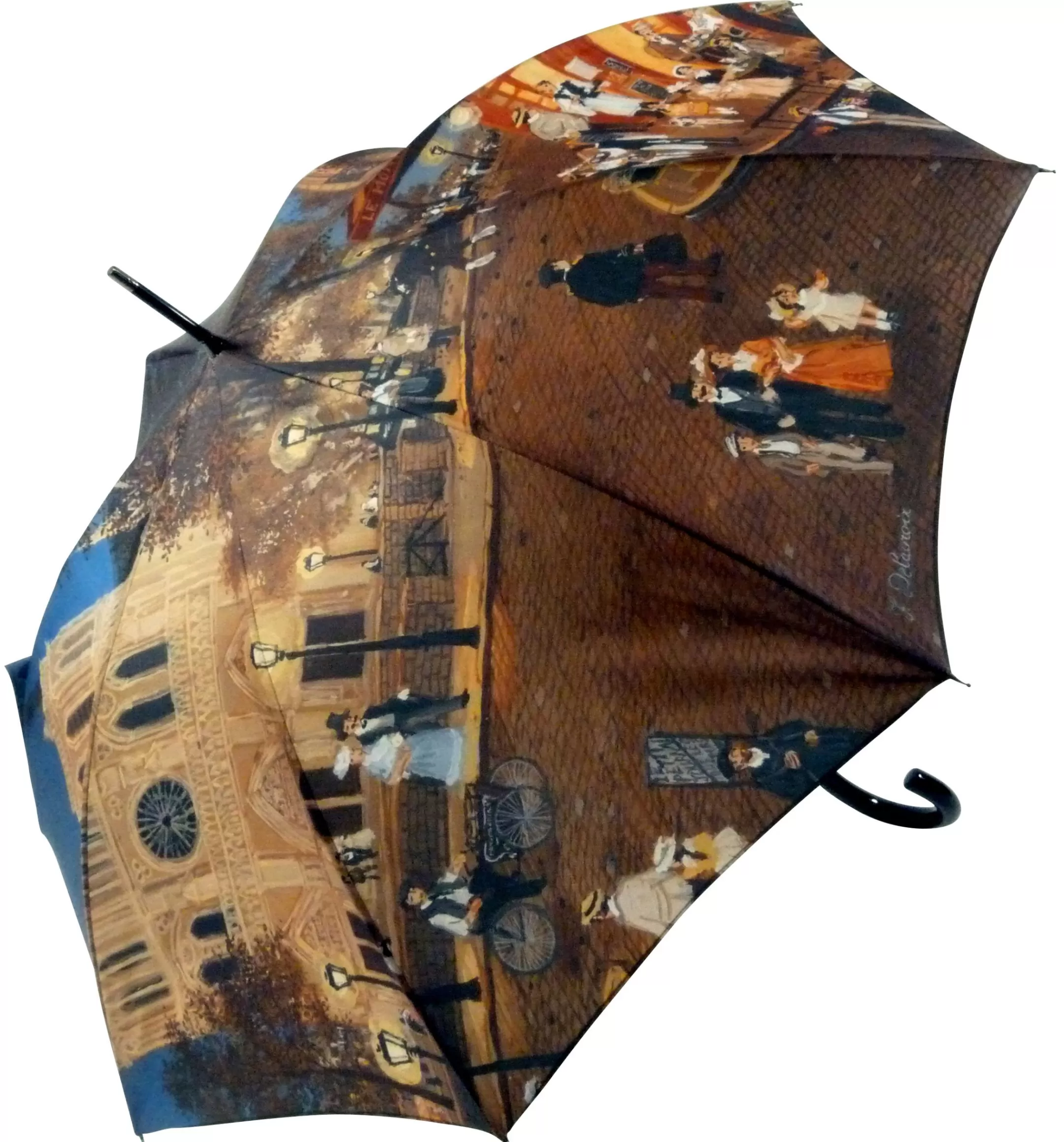By Fabienne Delacroix "Notre Dame Rue De Paris"-Guy de Jean Discount