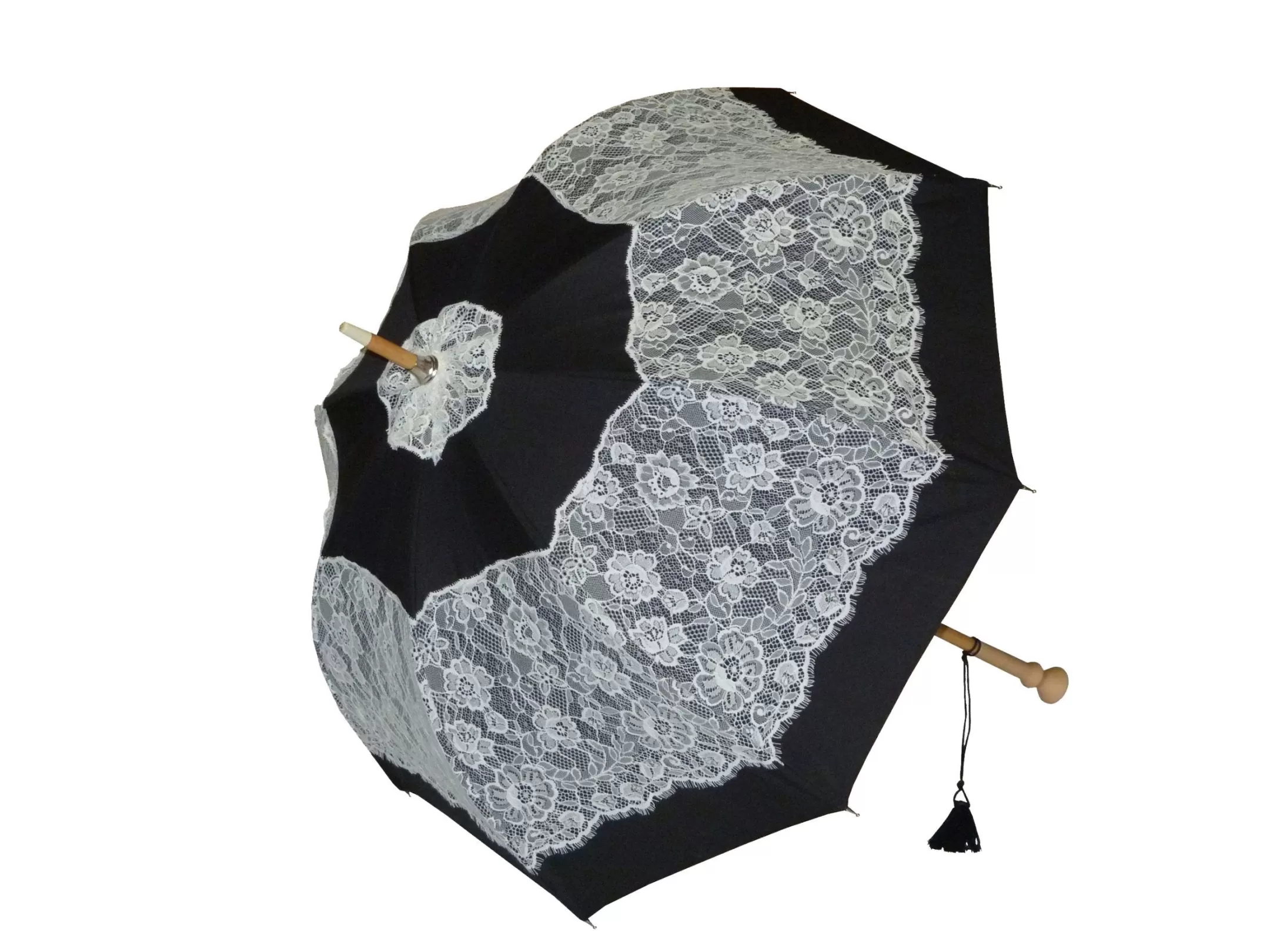 Ombrelle Sissi Coloris Noir-Guy de Jean Store